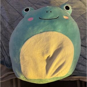 teal frog squishmallow